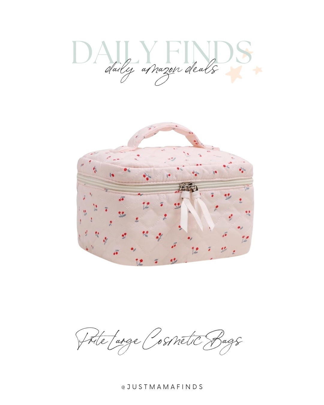 Makeup bag is on Amazon daily deals! 

#LTKmomlife #LTKselfcare #LTKSaleAlert