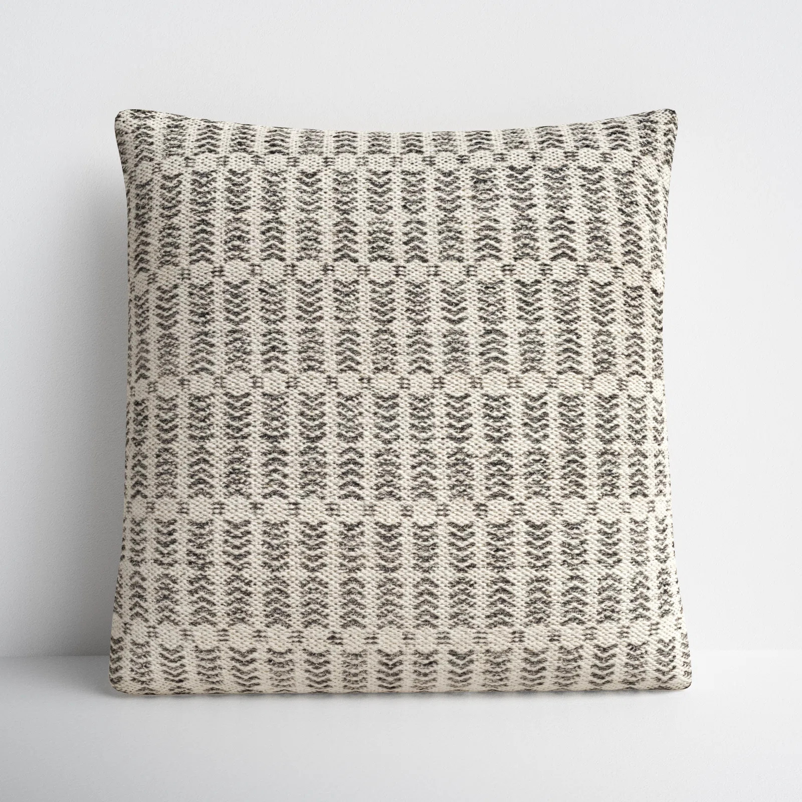 Hemlen Geometric Cotton Blend Reversible Throw Pillow | Wayfair North America