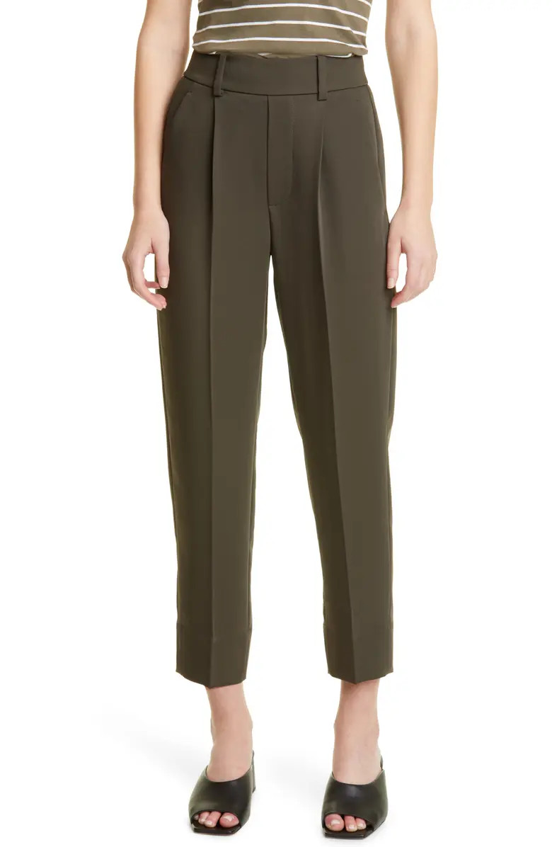 Easy Fit Crop Pull-On Pants | Nordstrom