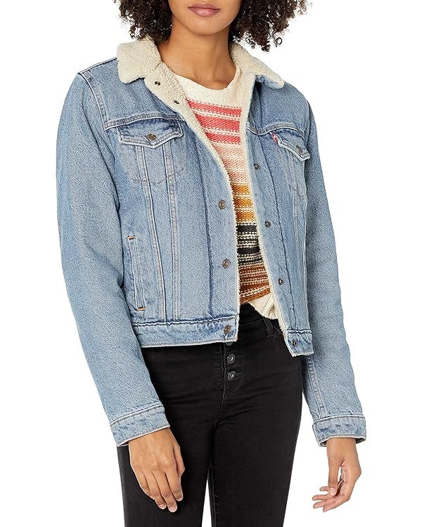 Levi's Women's Original Sherpa Trucker Jackets (Also Available in Plus) | Amazon (US)