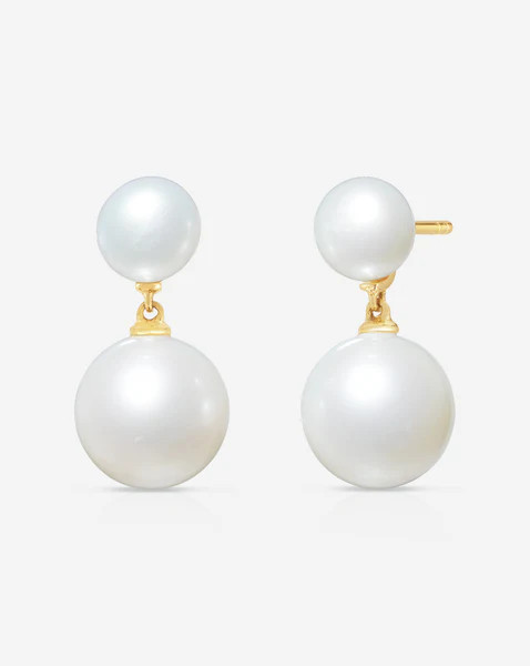 Pearl Duo Dangle Earrings | Ring Concierge
