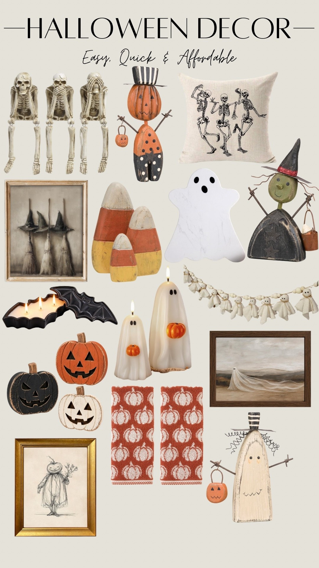 affordable amazon halloween decor 🧙‍♀️👻🎃 #amazonhome #halloweendecor