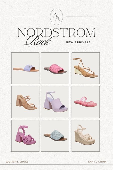 Nordstrom Rack new arrivals— summer sandals & heels all under $30!! So many cute neutral and colored options to choose from! 

#LTKShoeCrush #LTKSaleAlert #LTKFindsUnder50