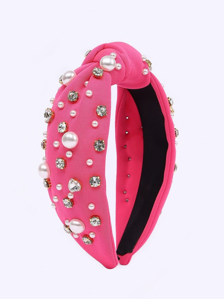 Rhinestone & Knot Decor Headband
       
              
              $3.90        
    (73)
    ... | SHEIN