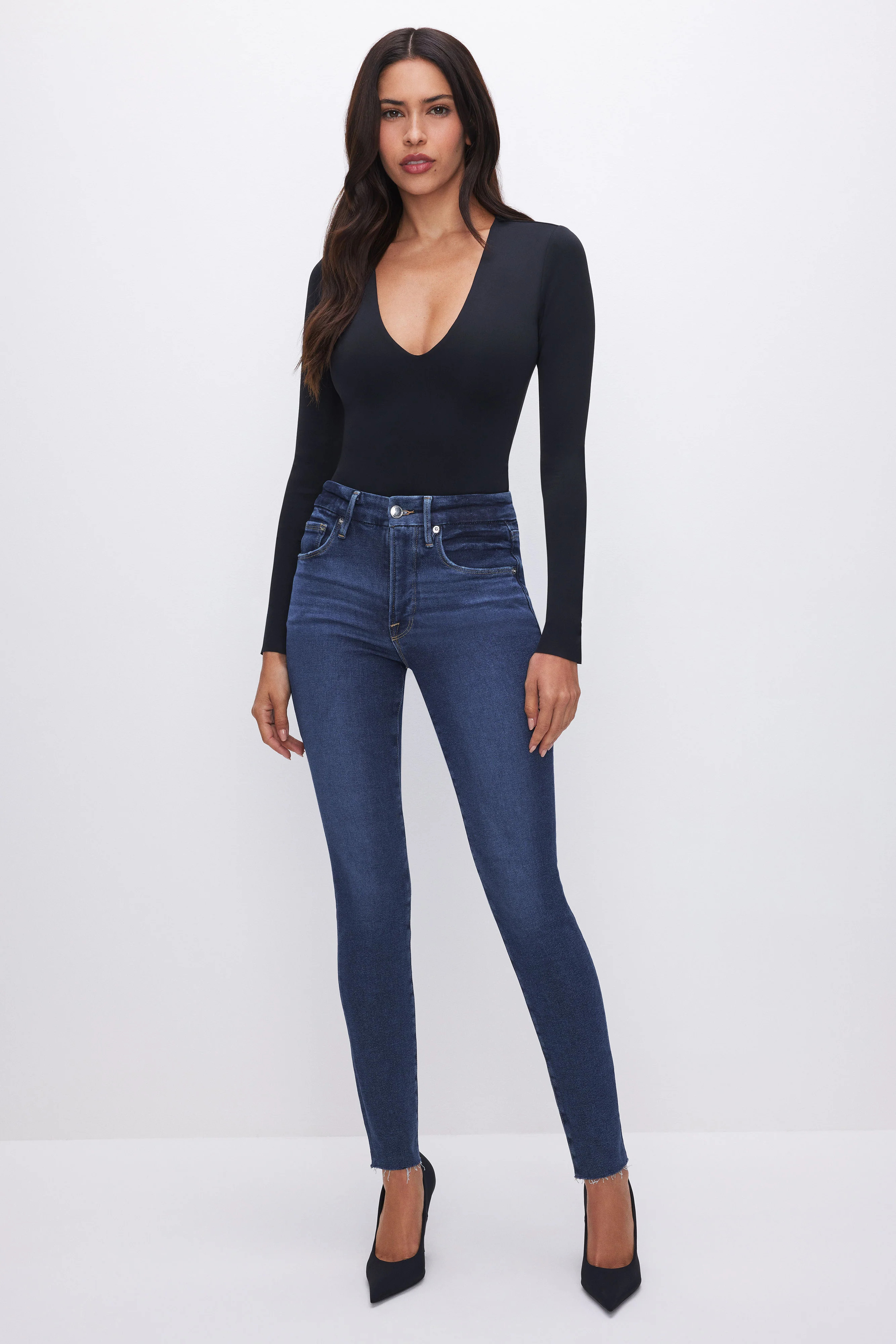 GOOD LEGS SKINNY JEANS | BLUE866 - GOOD AMERICAN | Good American