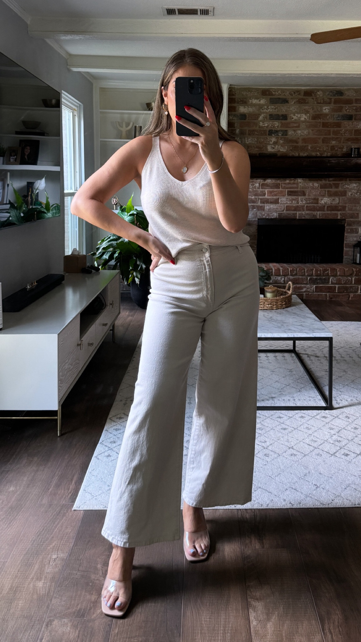 Would you believe this is a Target outfit? 🎯

Yup!  The best selling Sailor wide leg jeans and cute knit tank.  

#LTKSeasonal #LTKFindsUnder50 #LTKStyleTip