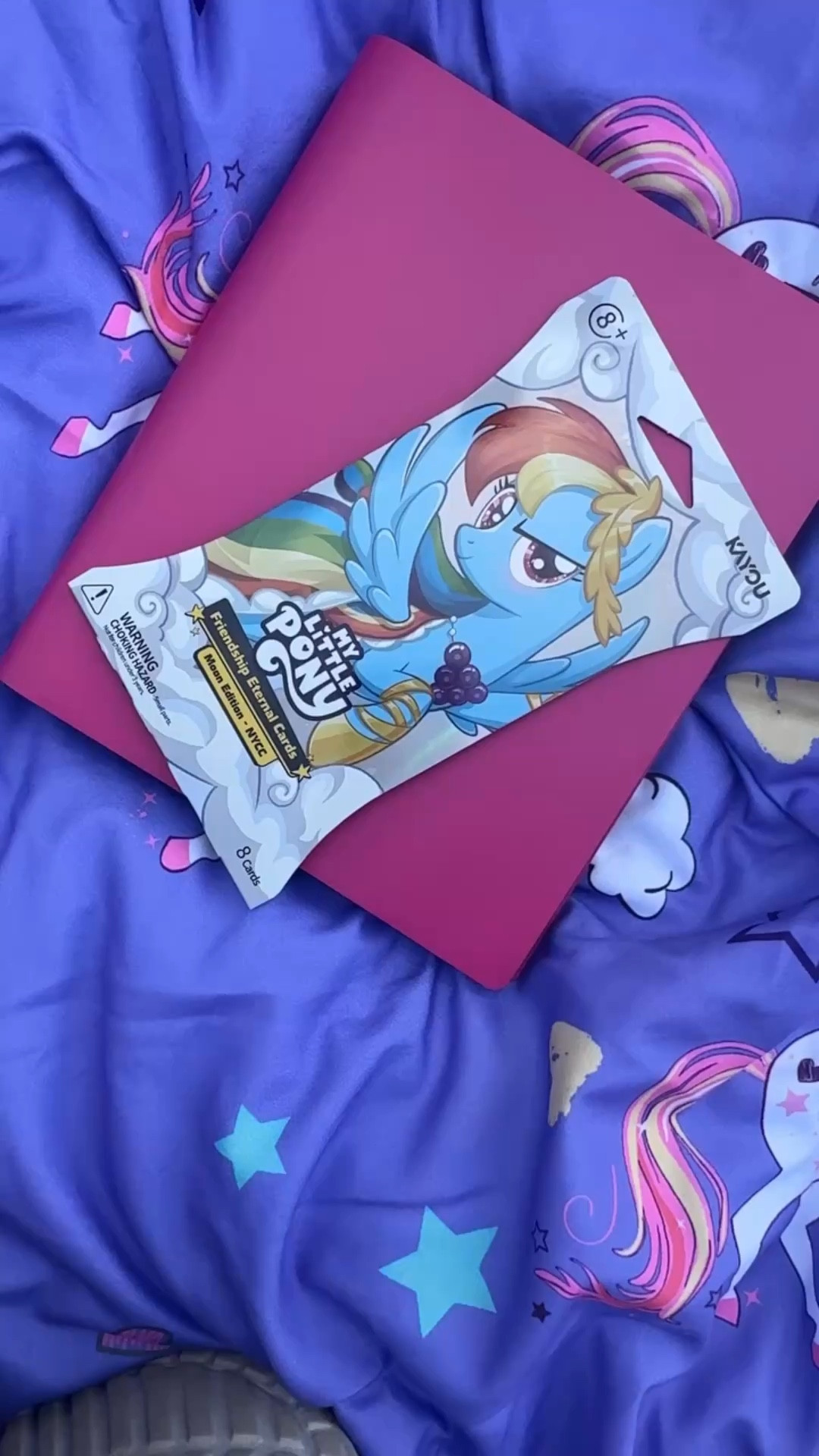 Sofia’s unboxing magic! She’s discovering Kayou U.S.’s MY LITTLE PONY Friendship Eternal – Moon Edition 2 collectible cards 🌙💖 and the Friendships Begin TCG 

Thank you @kayouus for the cards!

Special editions, collectible fun, and over 15 years of friendship, magic, and adventure make these cards a must-have for little collectors and longtime fans!





#LTKmomlife #LTKKids #LTKdayinmylife