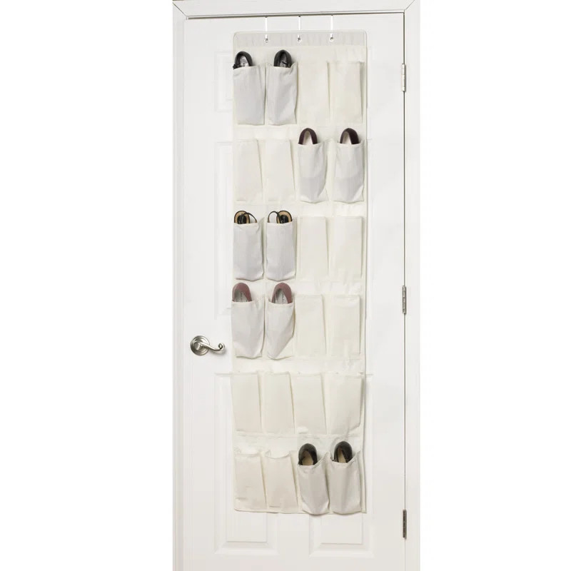 12 Pair Overdoor Shoe Organizer | Wayfair North America