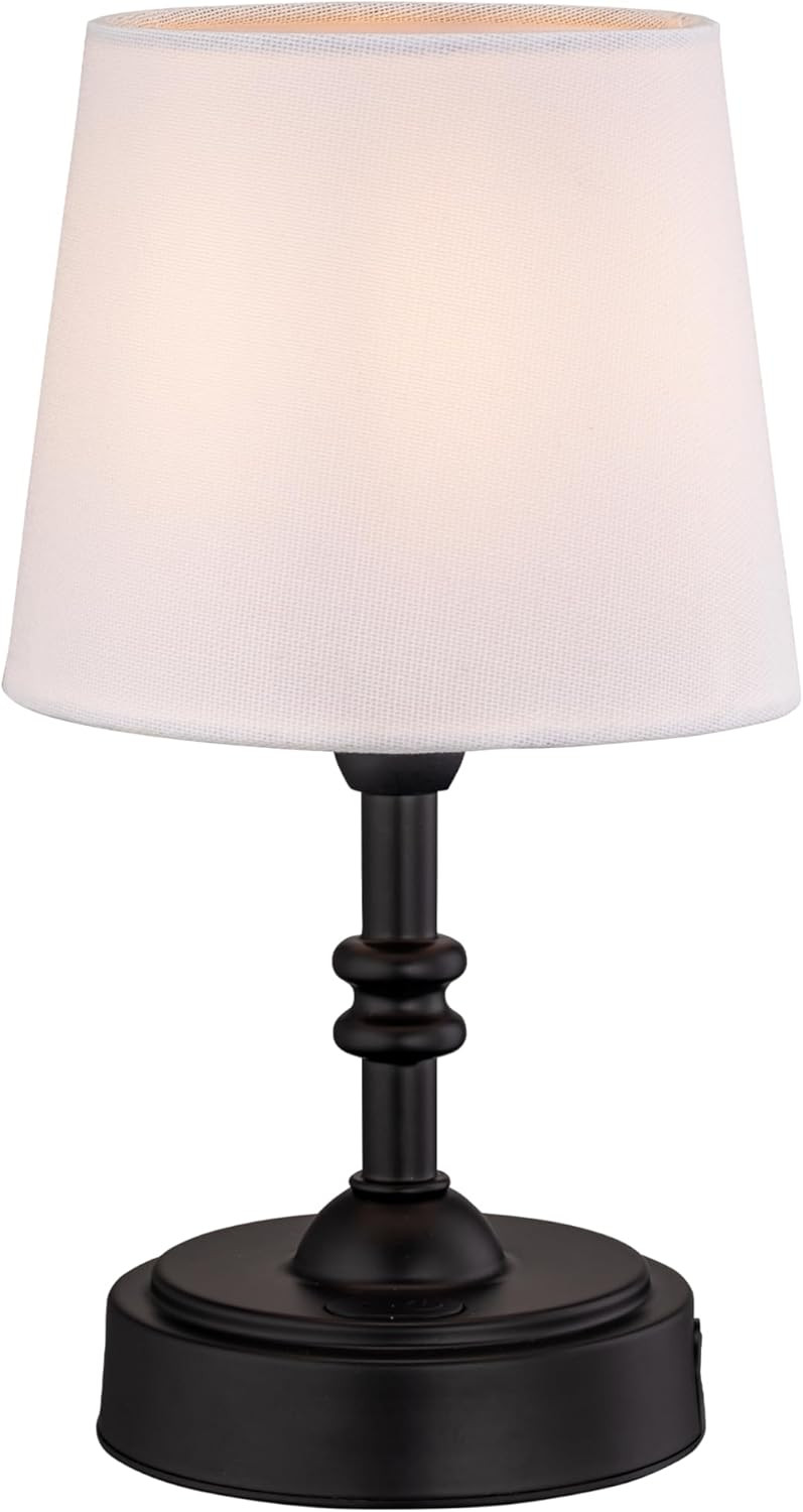 O’Bright Seraph mini – Cordless LED Table Lamp with Dimmer, Built-in Rechargeable Battery, 3-... | Amazon (US)