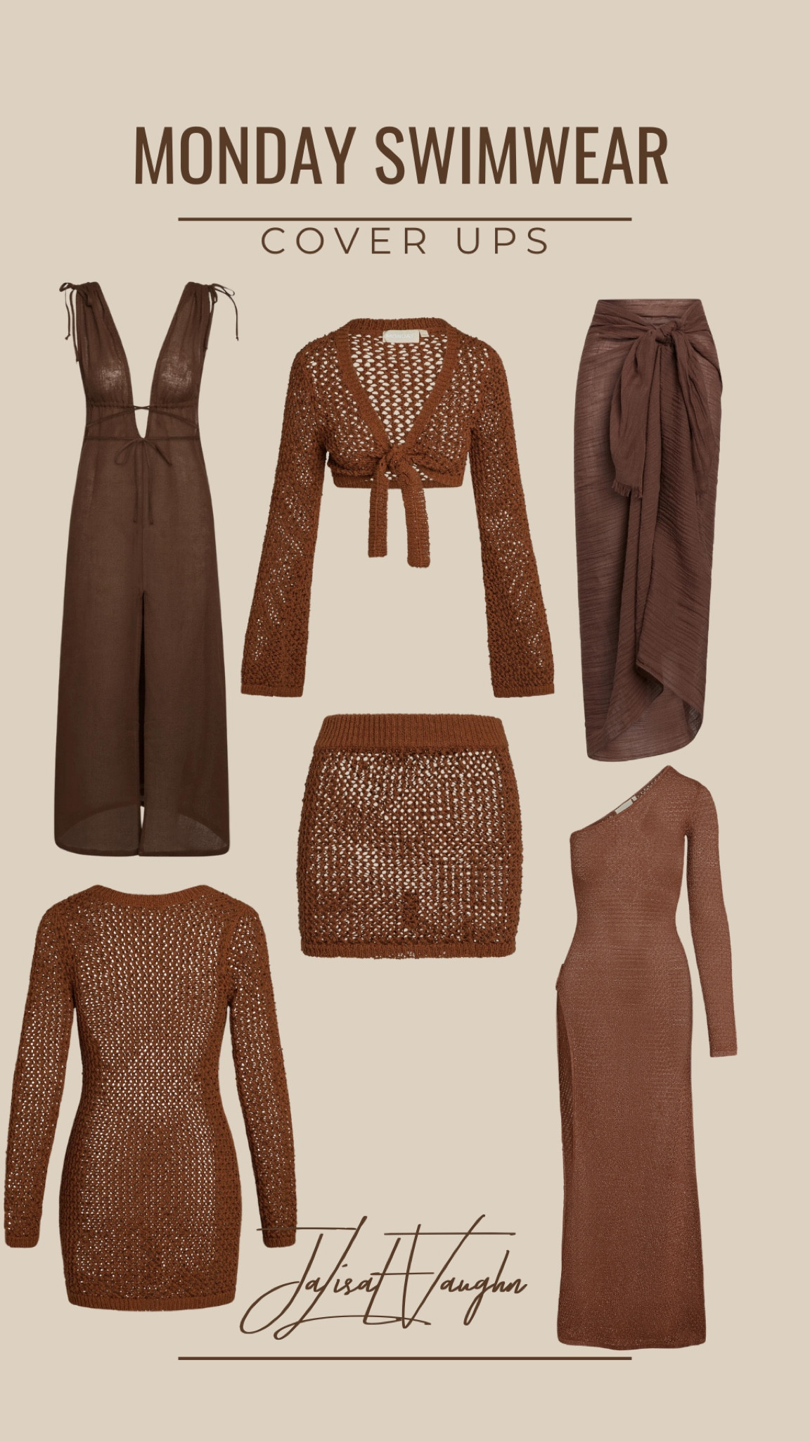 Cover up round up from Monday Swimwear! Love that these can be worn without swim as well on vacation! 

#LTKSeasonal #LTKswim #LTKstyletip