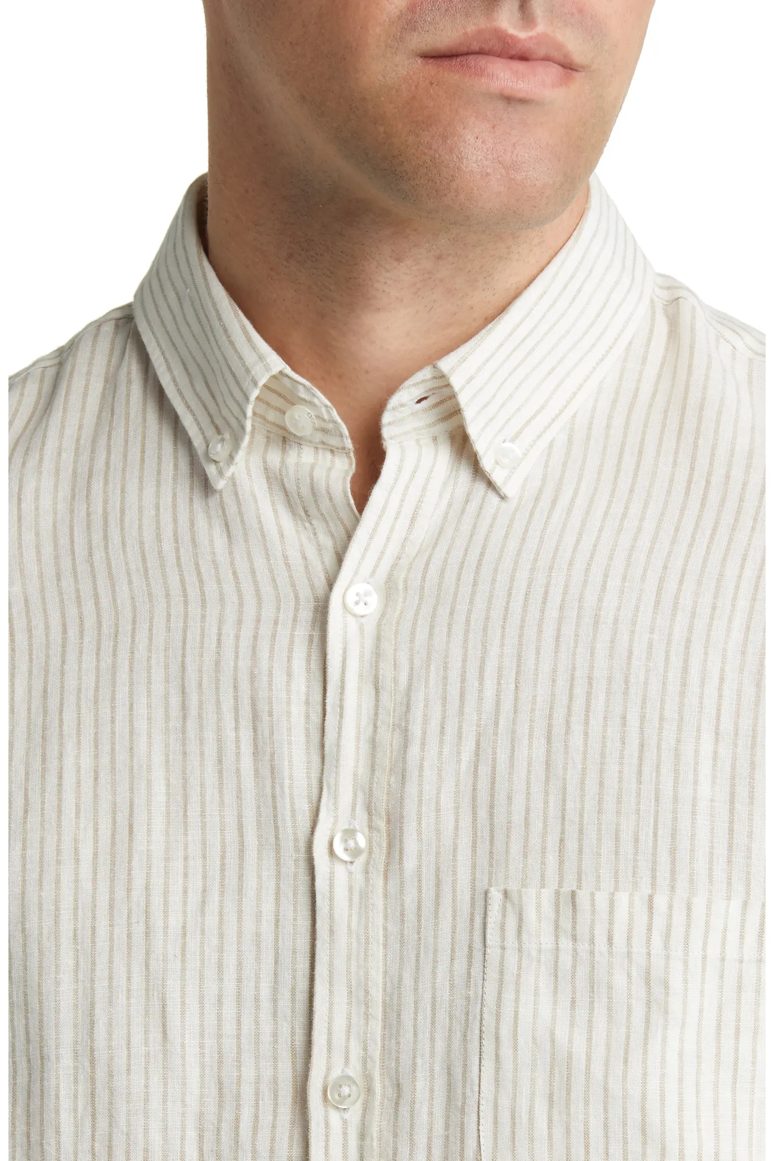 Daniel Linen Button-Down Shirt (Men) | Nordstrom | Nordstrom