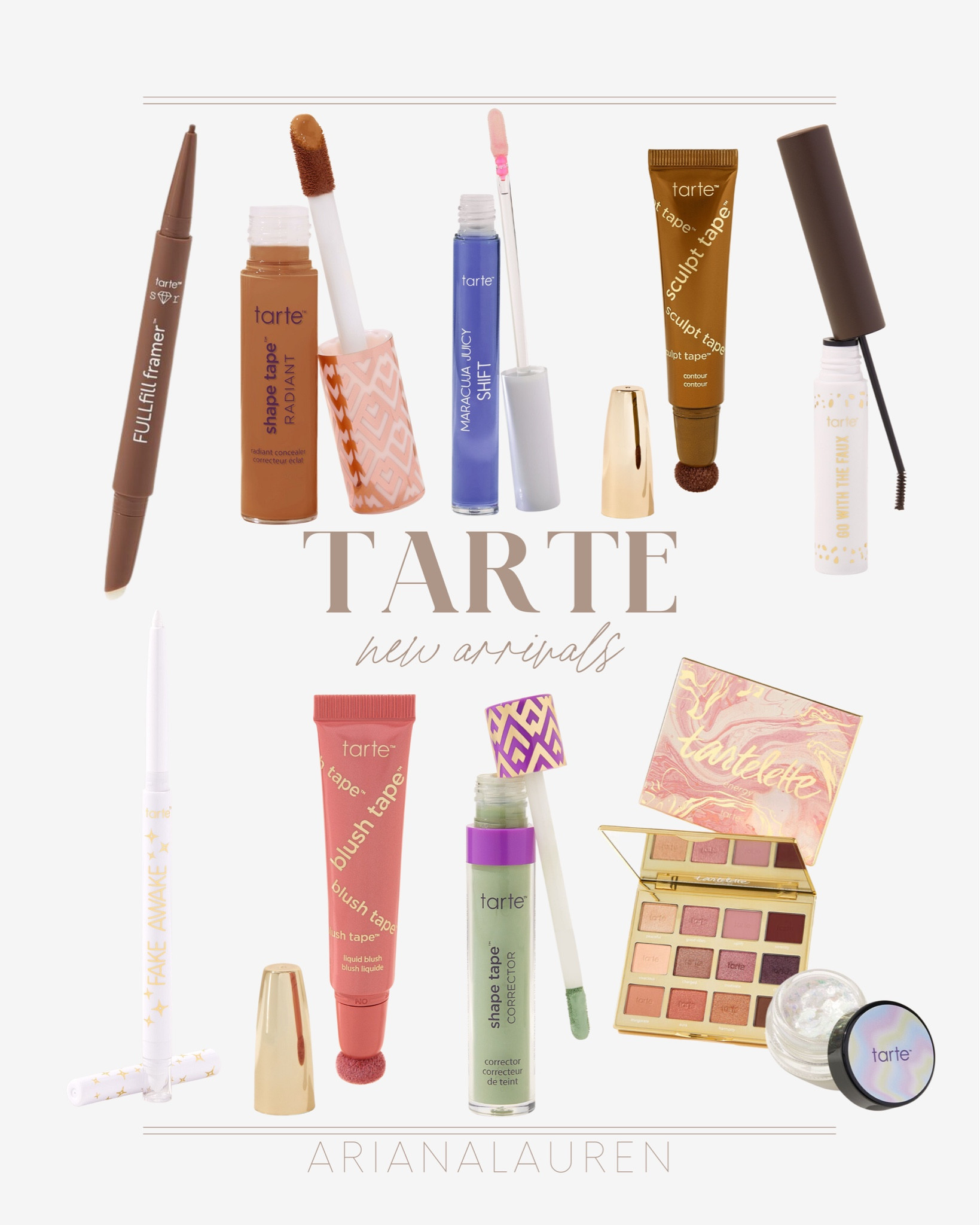 tarte, tarte new arrivals, beauty, beauty faves, makeup, self care, routine, makeup routine 

#LTKbeauty #LTKSeasonal