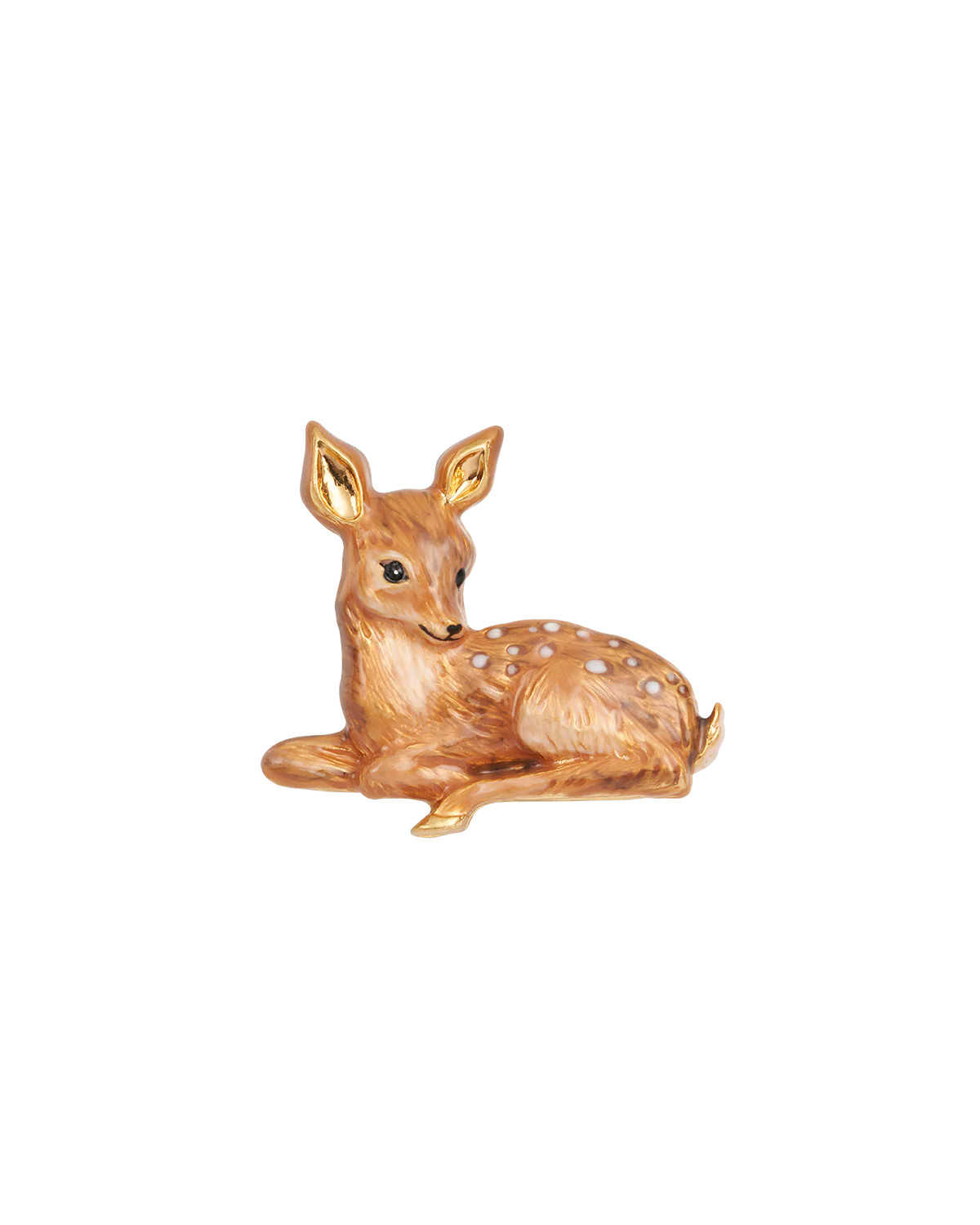 Gold Fawn Brooch | Fable England