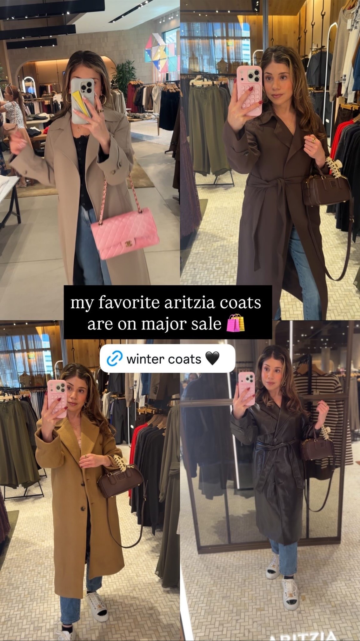Aritzia coats on sale! Which one is your fav? 

#LTKootd #LTKSaleAlert #LTKCyberWeek
