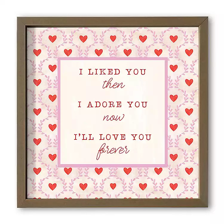 Like Adore Love Framed Wall Plaque | Kirklands