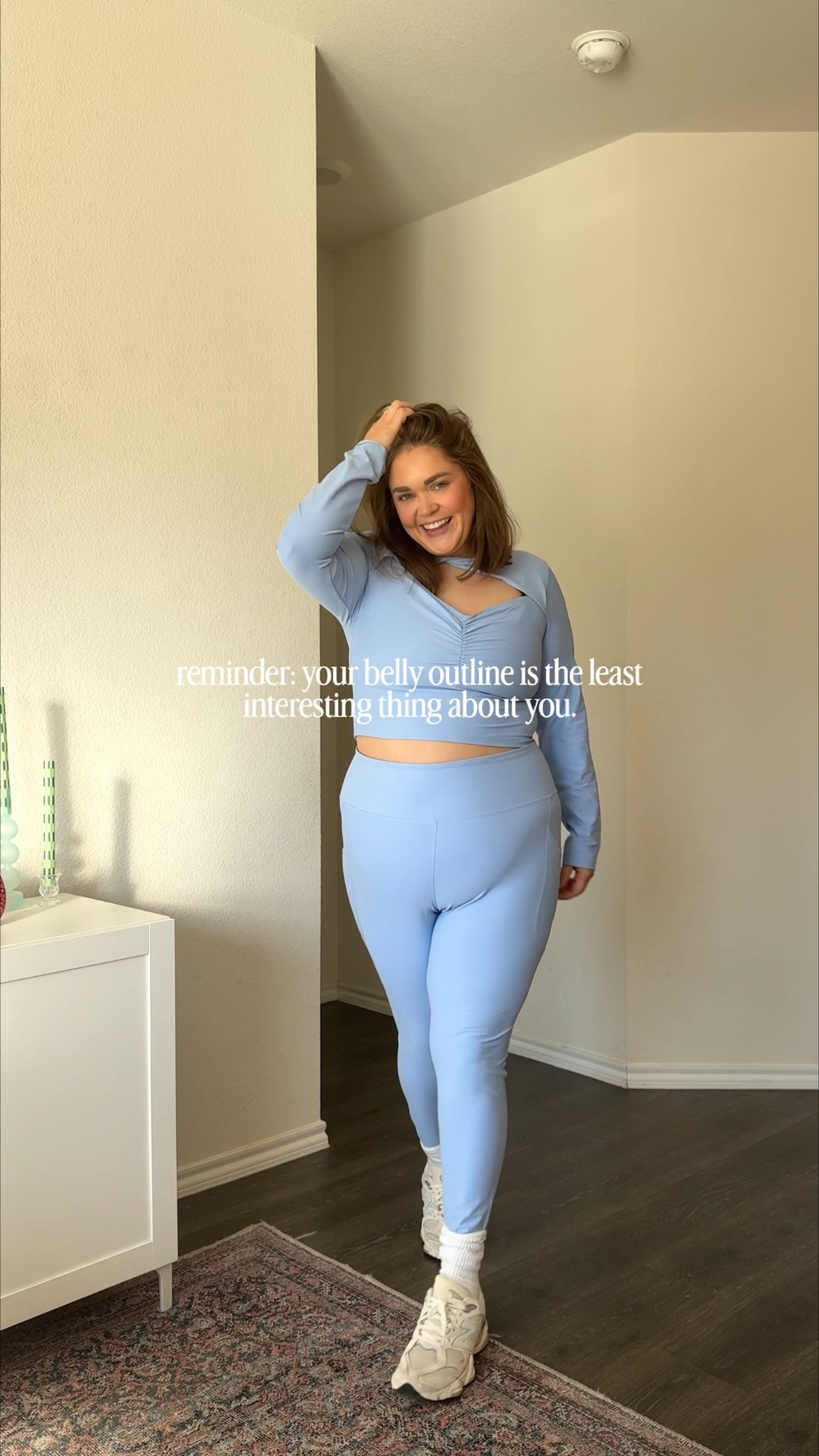 Workout set wearing xxl in leggings and xl in top and sports bra 

#LTKPlusSize