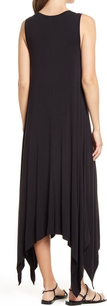 Drapey Sleeveless Midi Dress | Nordstrom