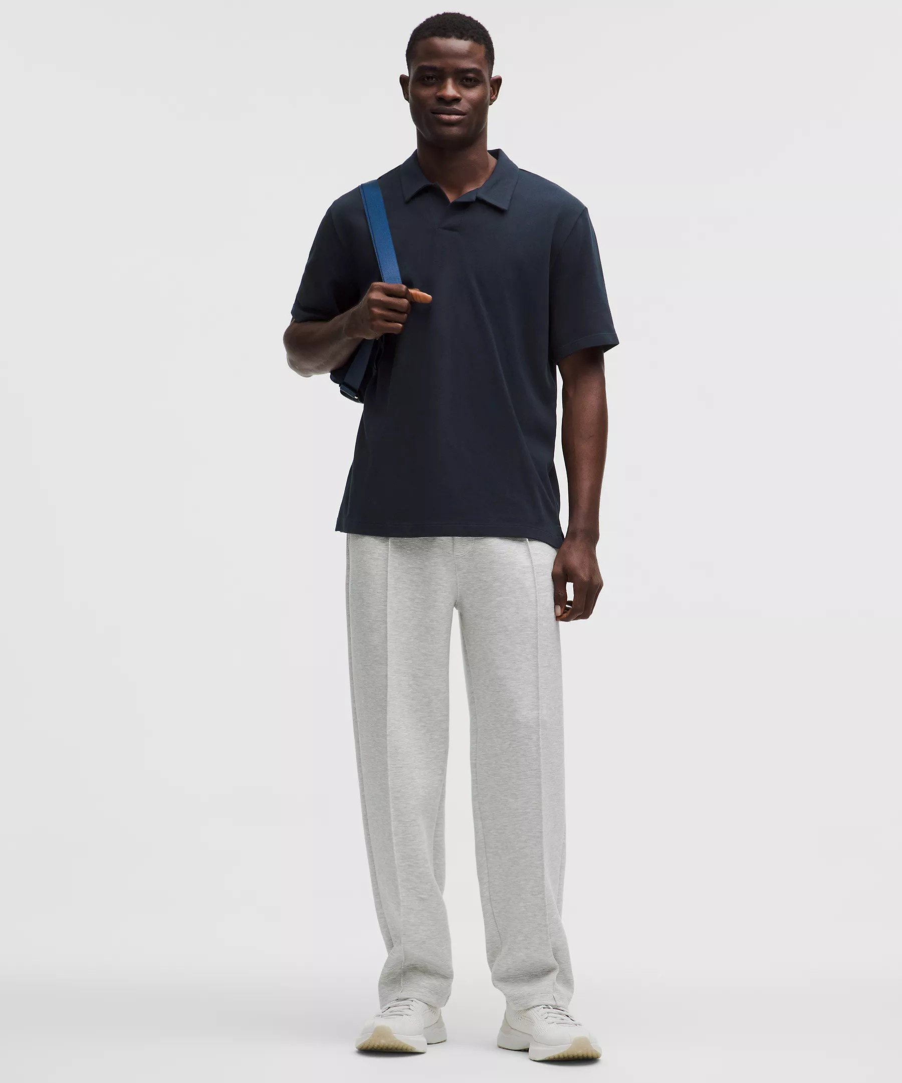 Pique Performance Johnny-Collar Short-Sleeve Shirt | Lululemon (US)