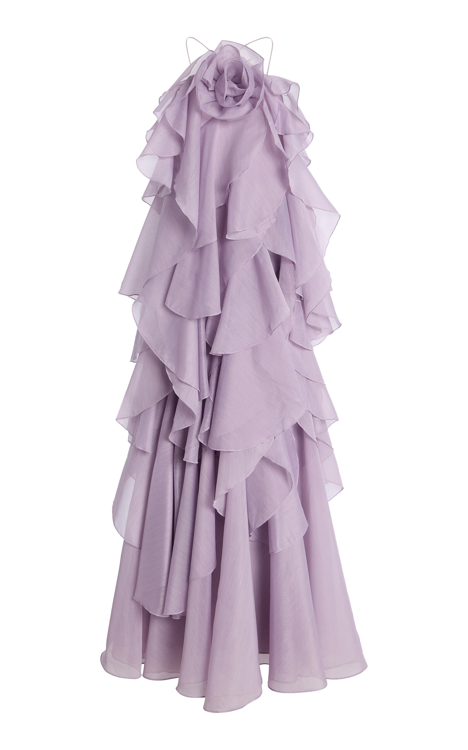 Aje - Pandorea Layered Maxi Dress - Purple - AU 10 - Moda Operandi | Moda Operandi (Global)
