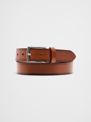 Leather Scored Edge Belt | Banana Republic Factory