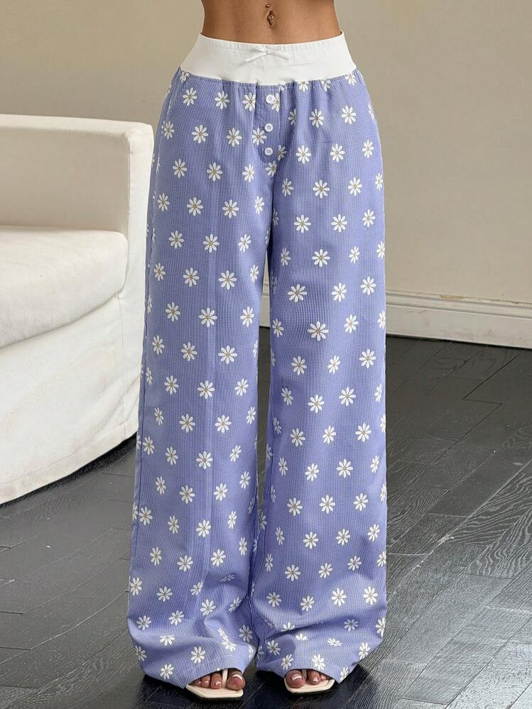 SHEIN Unity Women's Casual Simple Stylish Pants, Suitable For Summer | SHEIN