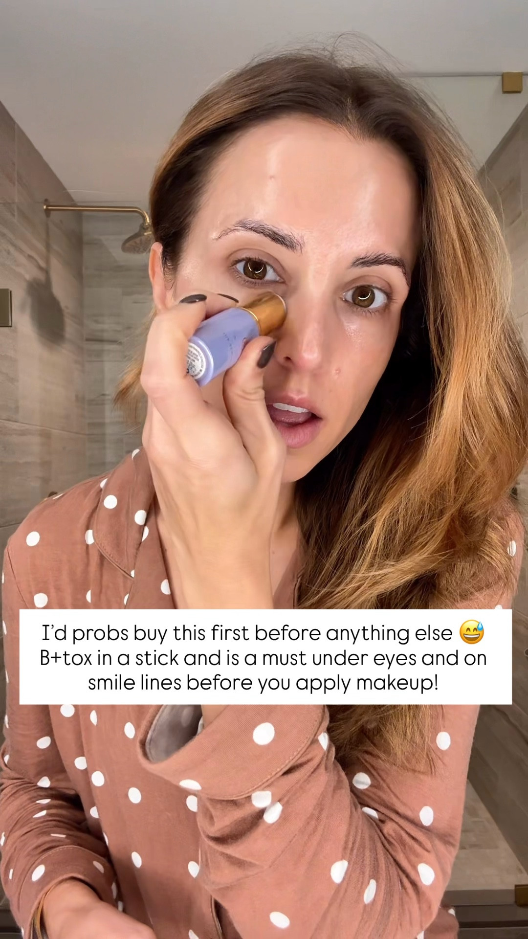 Unsexy things I do to look and feel my best! B+tix in a stick will easily last you a year. This was one of my favorite beauty products of 2025. I apply it under my eyes and all my smile lines before I put on makeup. You can also use this at night. Highly recommend!! 

#LTKselfcare #LTKgrwm #LTKBeauty