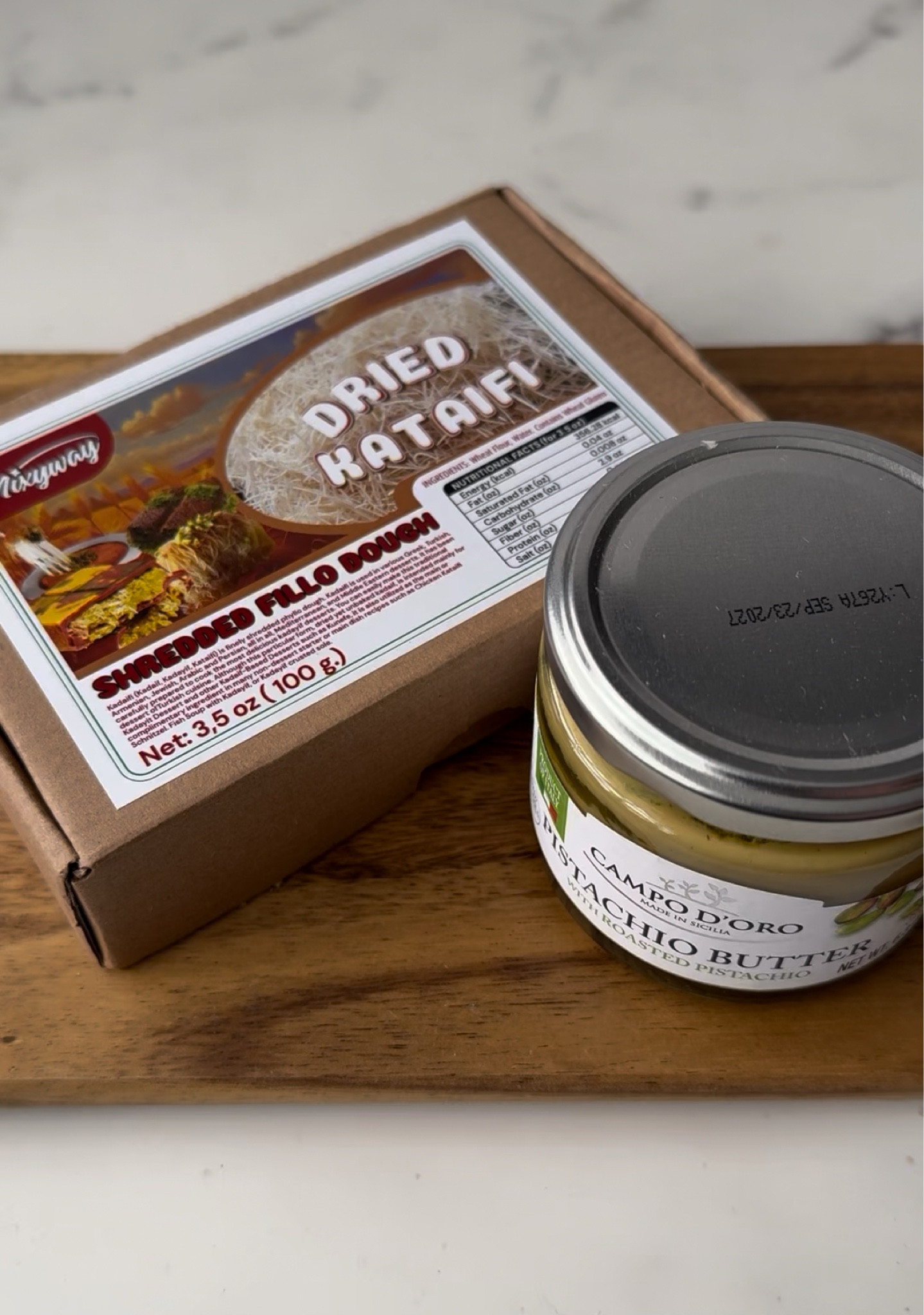 Get everything you need to make the perfect Dubai Chocolate filling—pistachio cream, kataifi, and more✨ Shop now and create these dreamy chocolates at home! 🍫💚 #LTKFinds #DubaiChocolate #PistachioLover 

#LTKMostLoved #LTKGiftGuide #LTKFamily