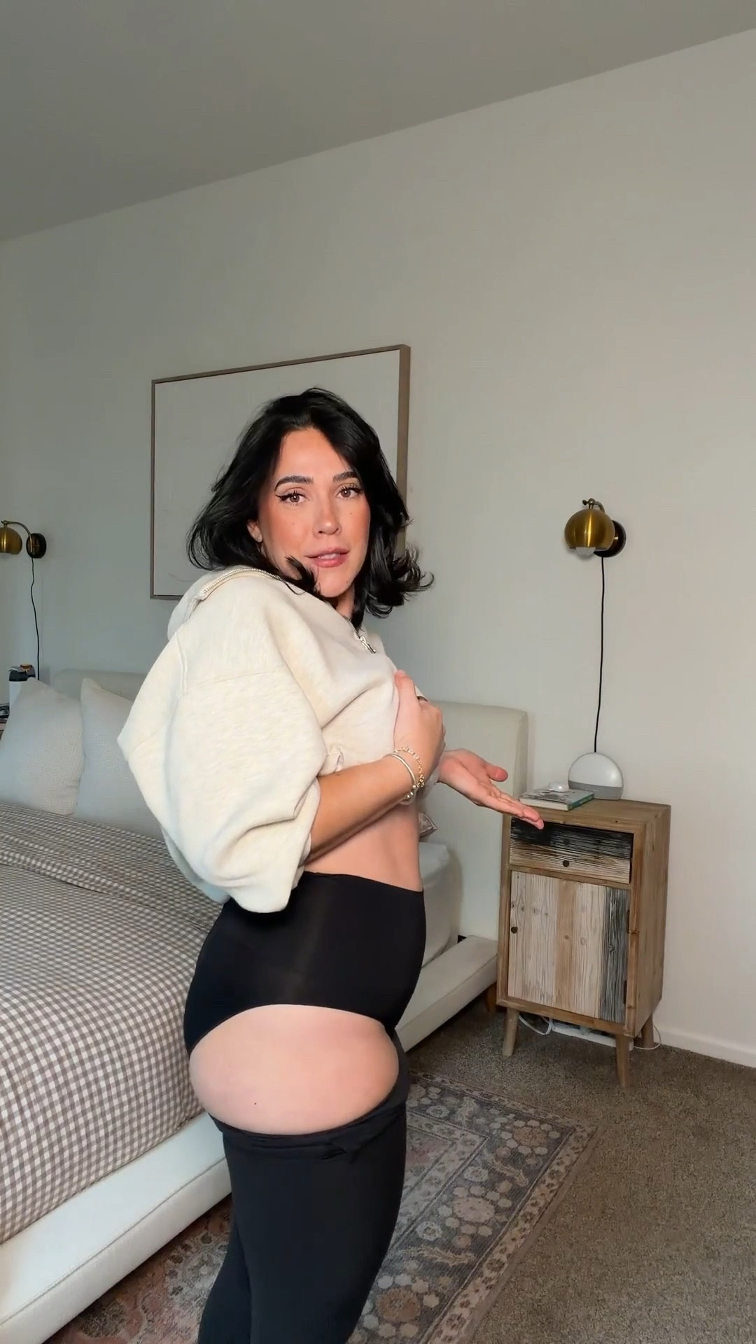 The only underwear you’ll ever need. They are shaping for everyday wear. So beware they are tighter than your regular undies. I recommend sizing up. They’re a size L for me (the black runs smaller even than the other colors.) linking my everyday ones too. Use code NINAXSPANX for extra $ off. Top size L, leggings size L. 

#LTKgrwm #LTKMidsize #LTKmomlife