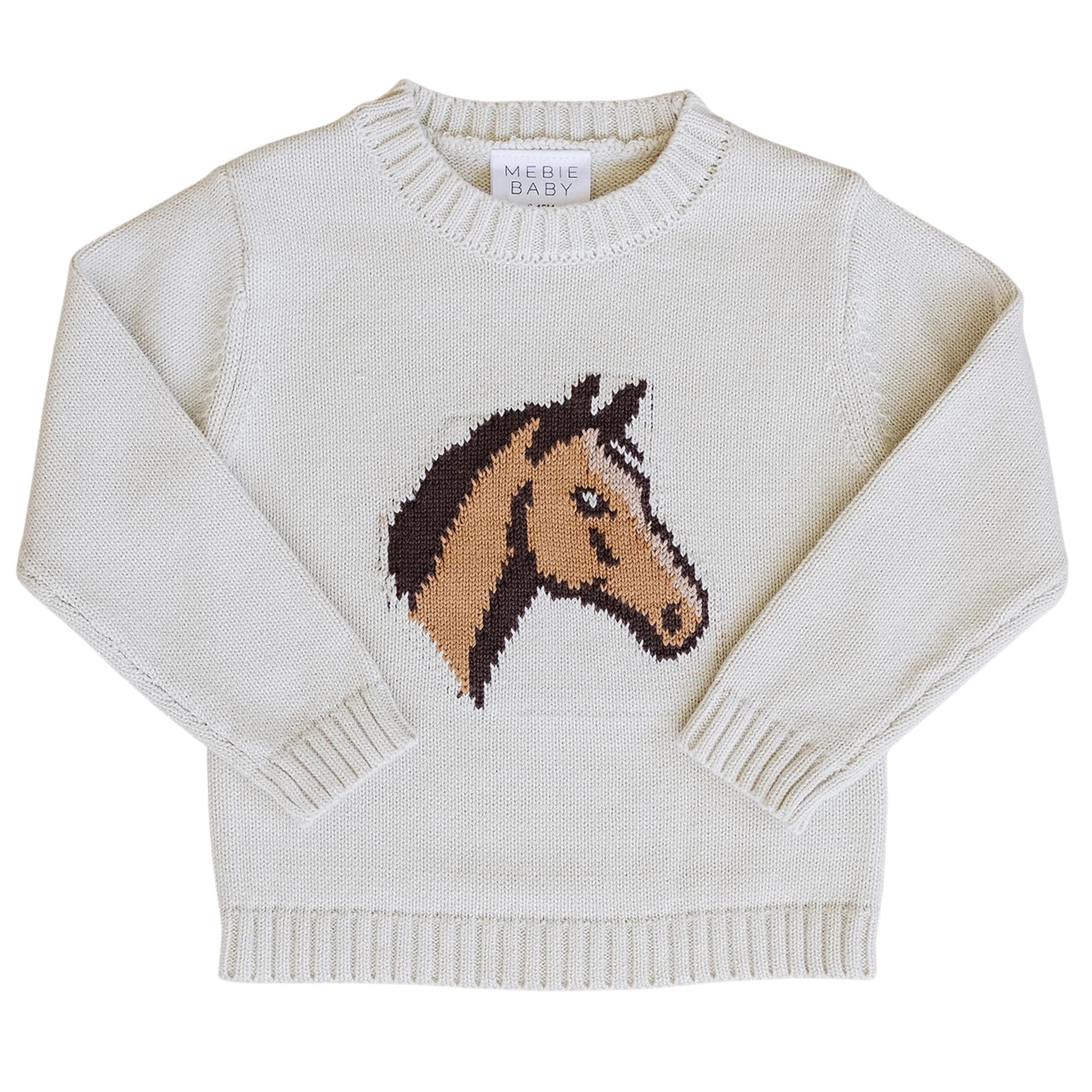 Horse Knit Sweater | Mebie Baby