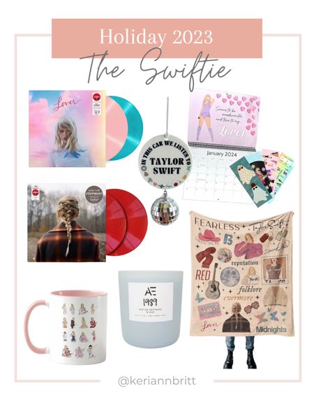 Holiday Gifts for the Swiftie

Holiday gift ideas / Christmas gifts / 2023 gift guide / holiday gifts / gifts for her / gift guide / stocking stuffers / Taylor swift / swiftie merch / Etsy finds / vinyl records 

#LTKGiftGuide #LTKfindsunder50 #LTKCyberWeek