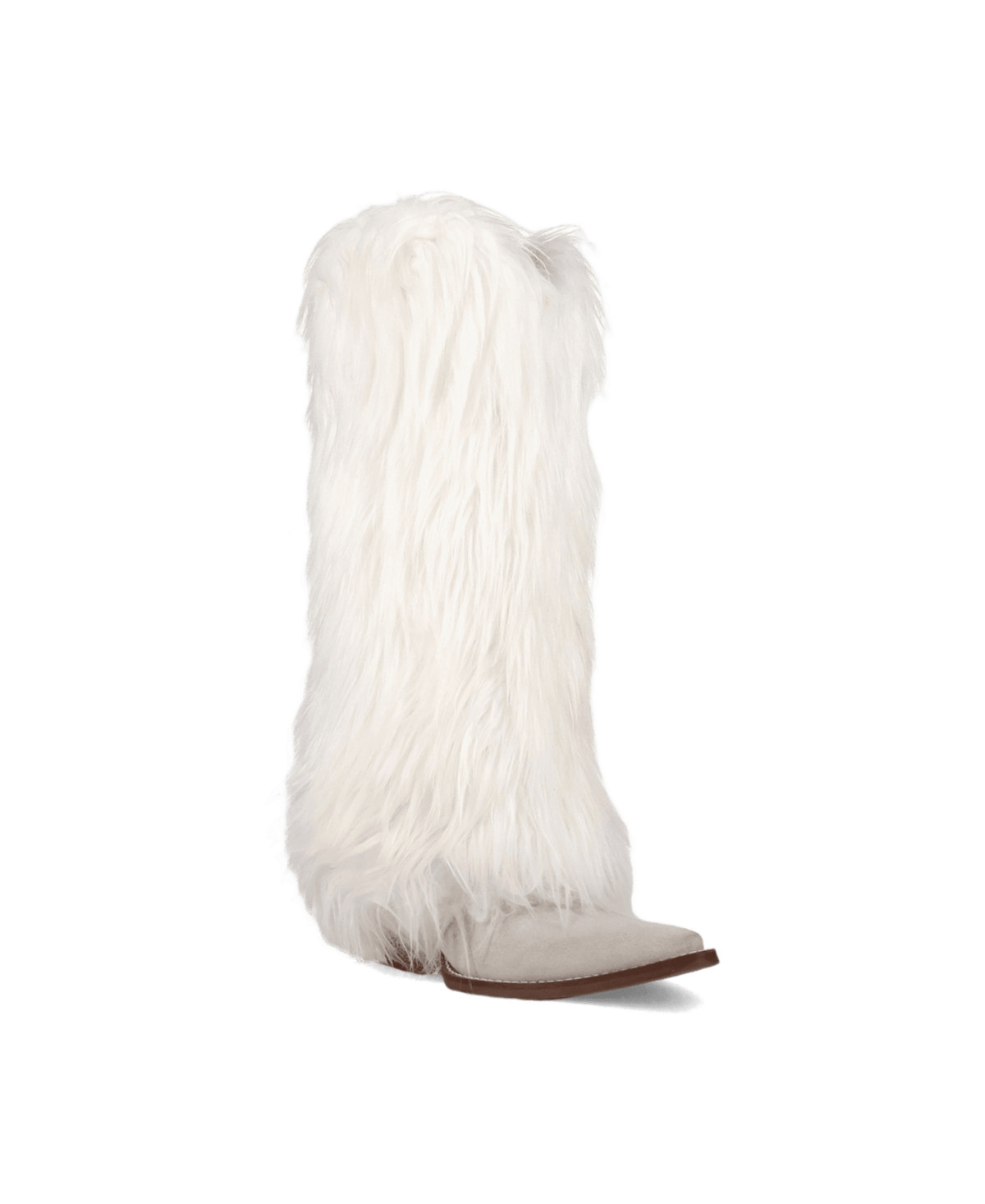 Dingo Women's Snuggles Leather Boots - White | Macy's