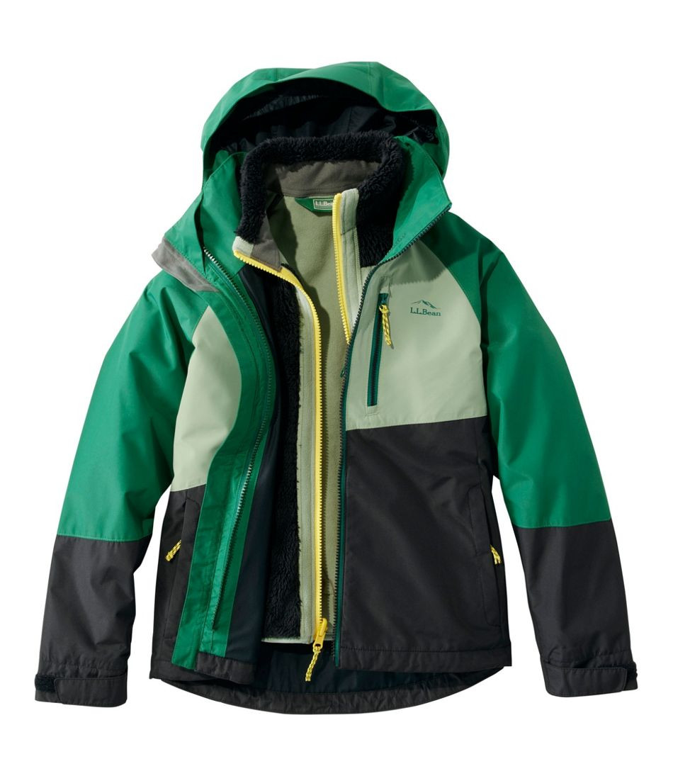 Kids' Fleece-Lined 3-in-1 Jacket | L.L. Bean