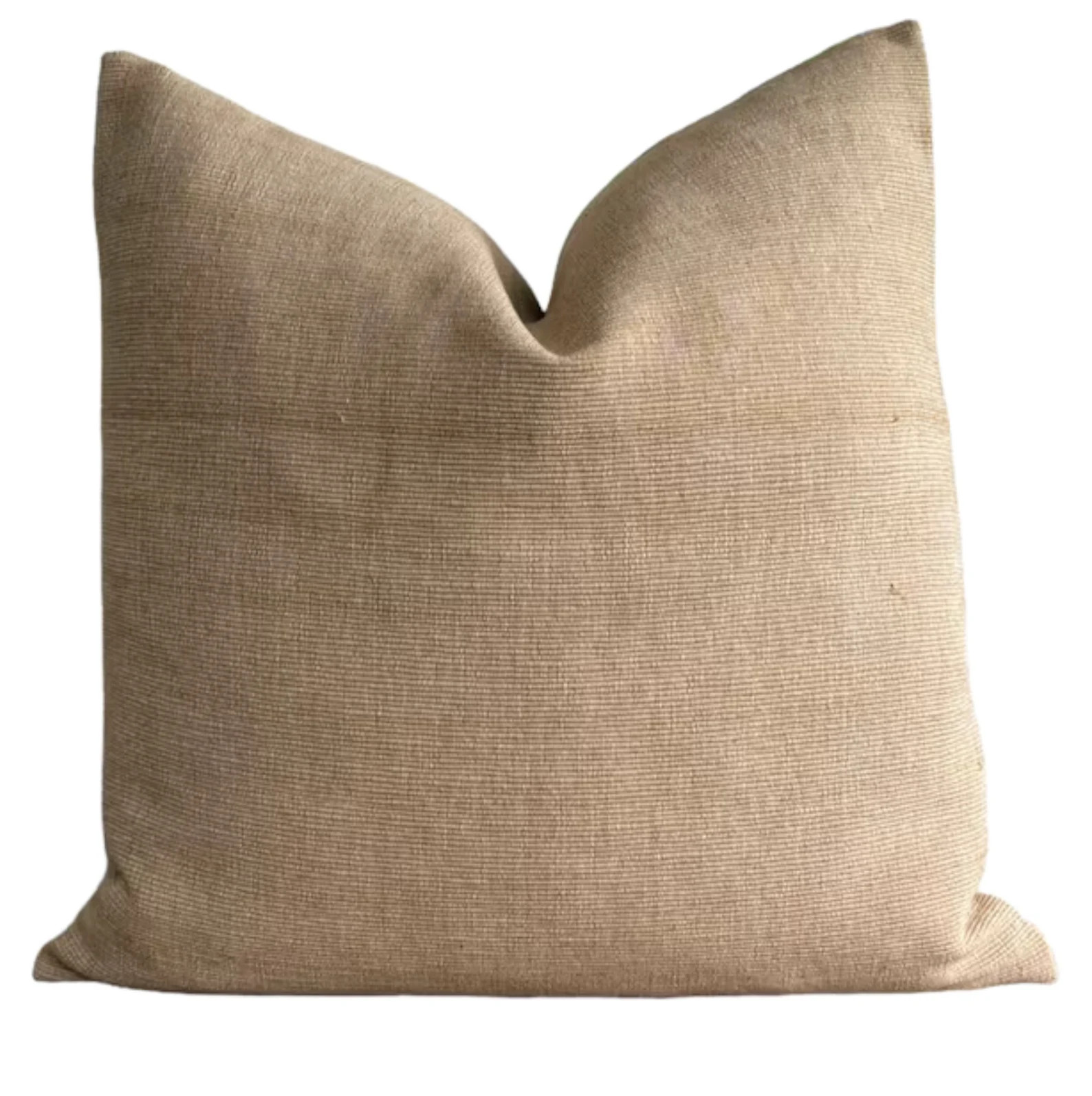 Caramel Texture Pillow Cover: Designer Fabric, Natural Linen Back | Etsy (Global)