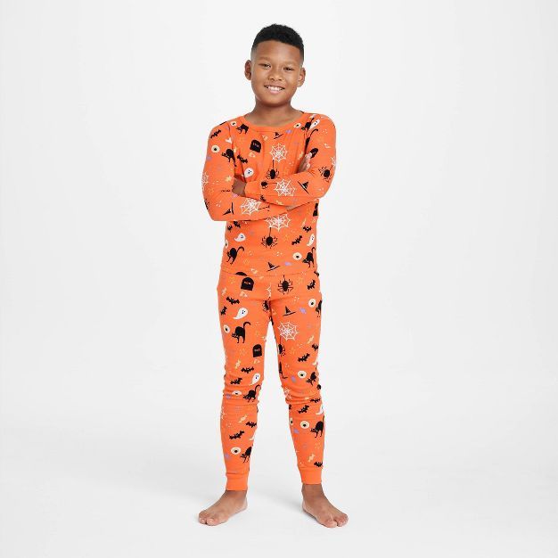 Kids' Halloween Matching Family Pajama Set - Hyde & EEK! Boutique™ Orange | Target