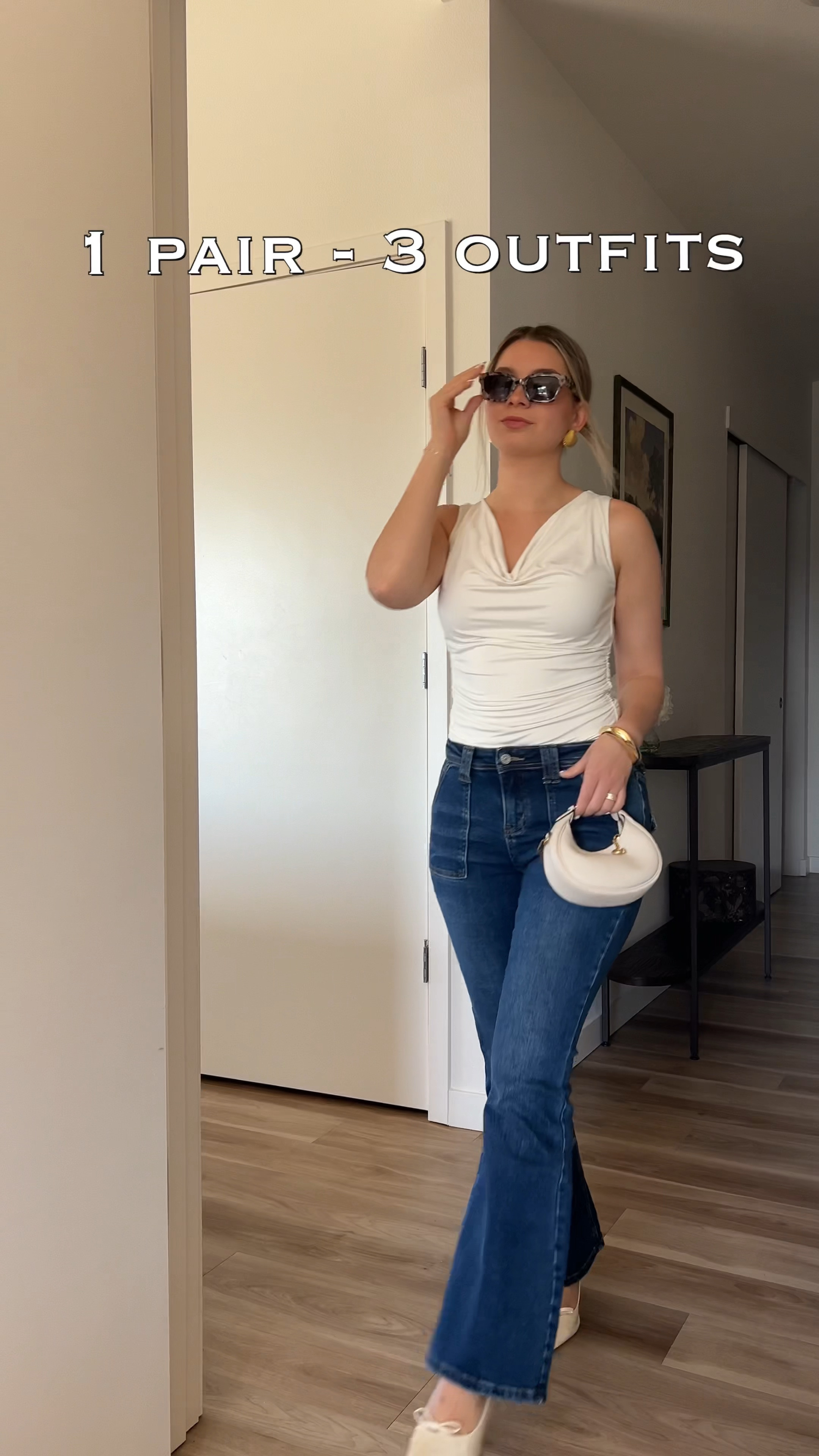 1 pair - 3 outfits! The bayeas jeans fit like a dream. They are on the stretchier side and love the bootcut style with heels for spring. 💕 I am 5’4 and these are the perfect length. 


#LTKPetite #LTKSeasonal #LTKMidsize