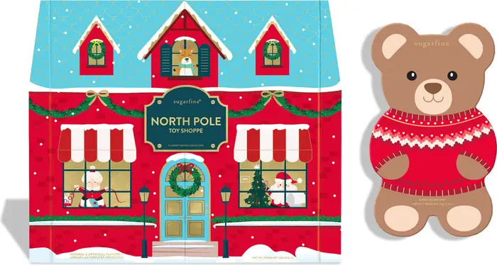 sugarfina Santa Friends Candy Bento Box & Advent Calendar Bundle | Nordstrom | Nordstrom
