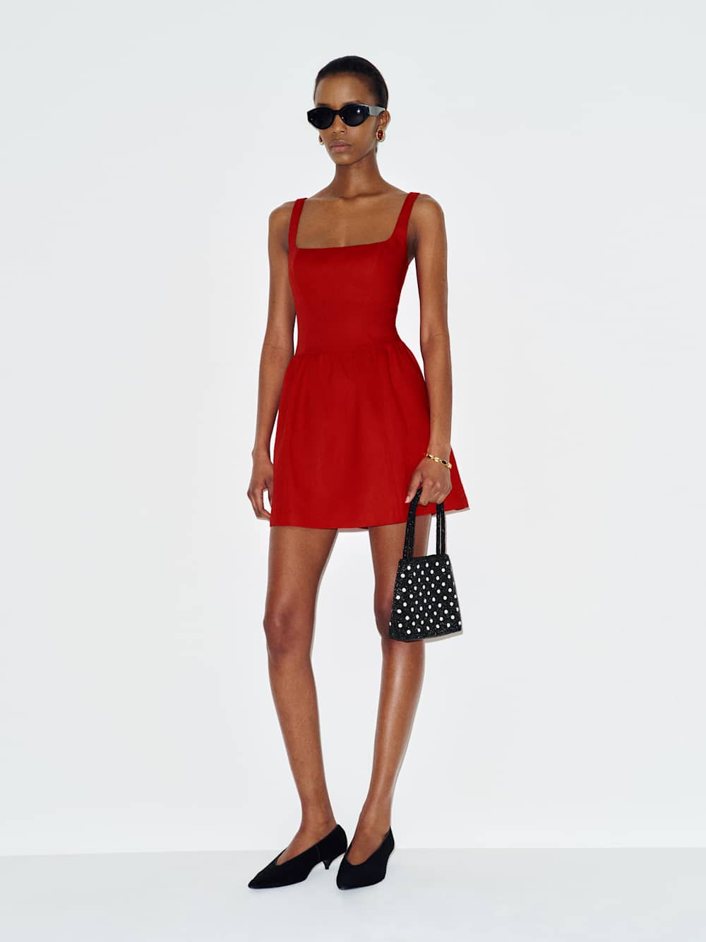 Janu Linen Mini Dress | Reformation (Global)