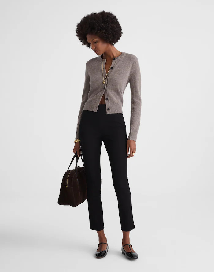 High-Rise Slim Crop Pants | Madewell