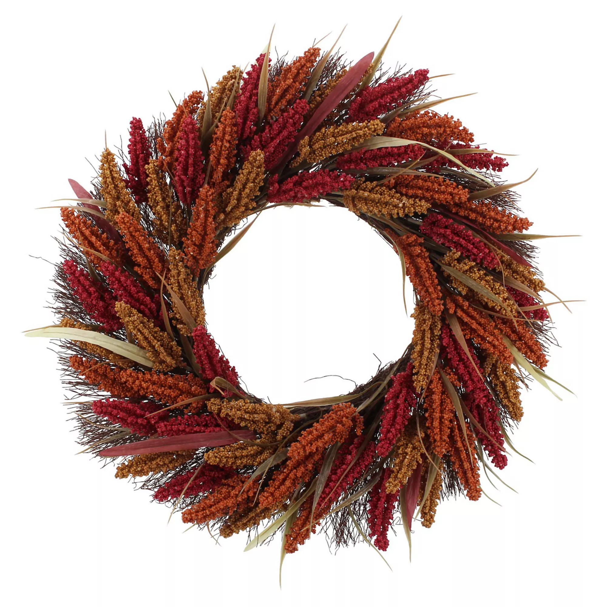 Sonoma Goods For Life® Artificial Tri-Color Lavender Wreath | Kohl's