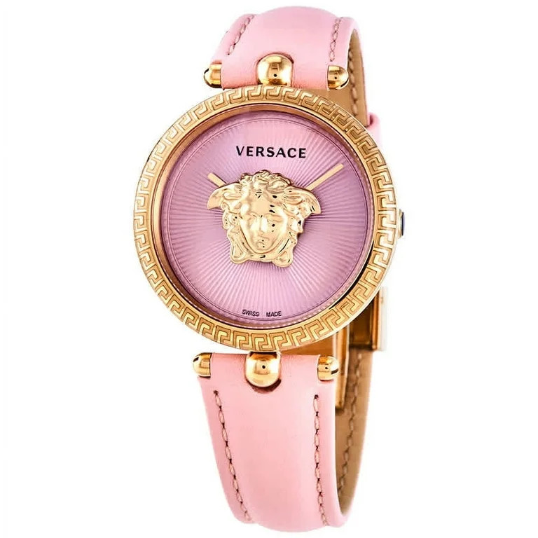 Versace Palazzo Quartz Pink Dial Ladies Watch VECQ00518 | Walmart (US)