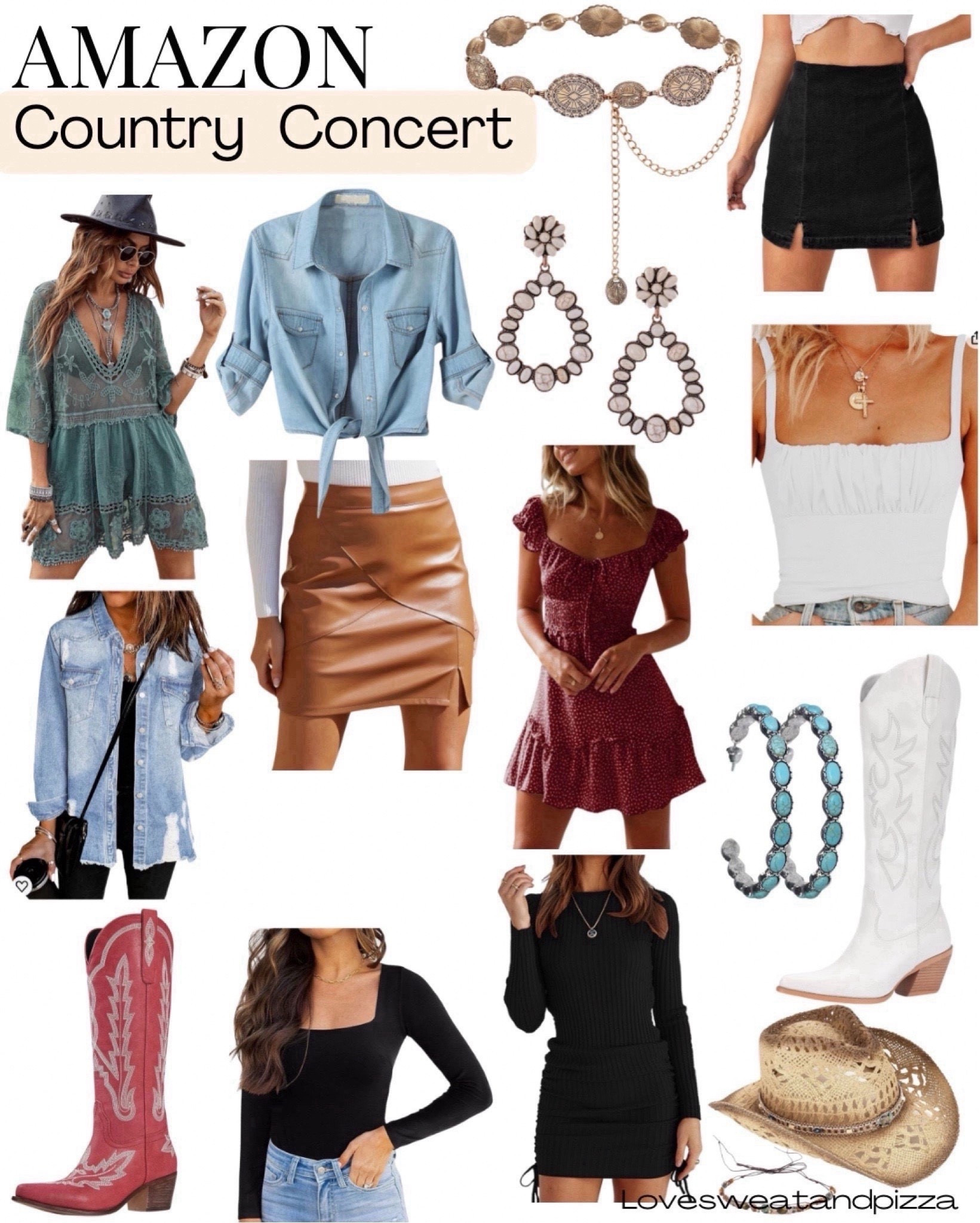 Amazon country concert outfits. Country style. Country outfit. Western outfit. Western style. Cowboy boots. Country dress. Cowboy style. Nashville outfit. Spring country concert style  under $50

#LTKStyleTip #LTKFindsUnder50 #LTKParties
