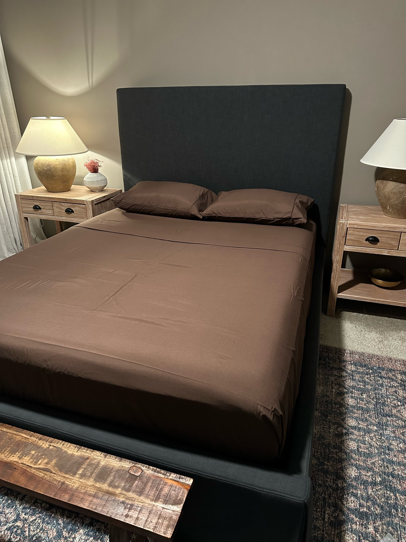 Brown microfiber sheet set, bedding 

#LTKhome #LTKfindsunder100 #LTKfindsunder50