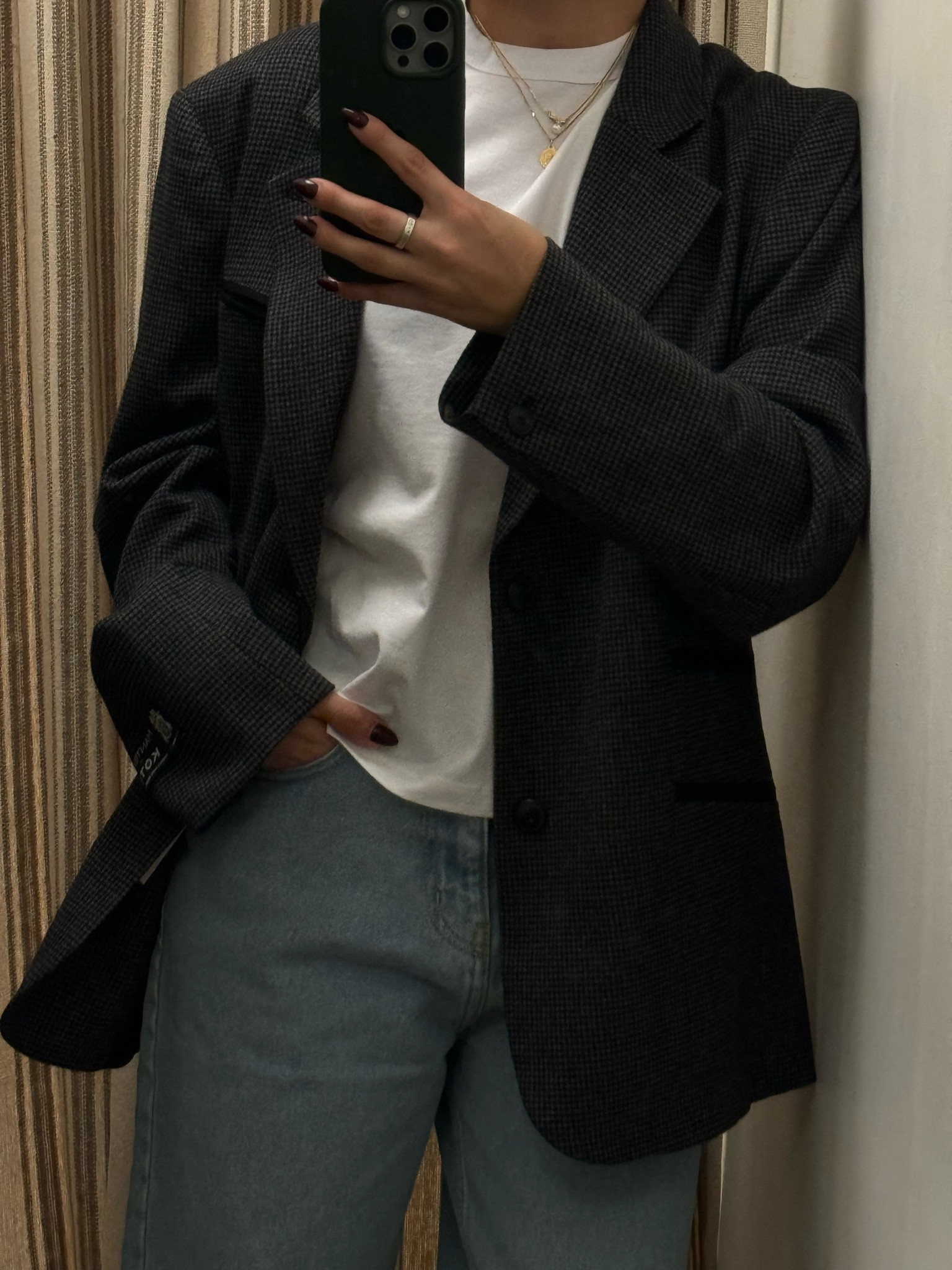 Men’s blazer is the way to go🖤

#LTKcanada #LTKstyletip #LTKautumn