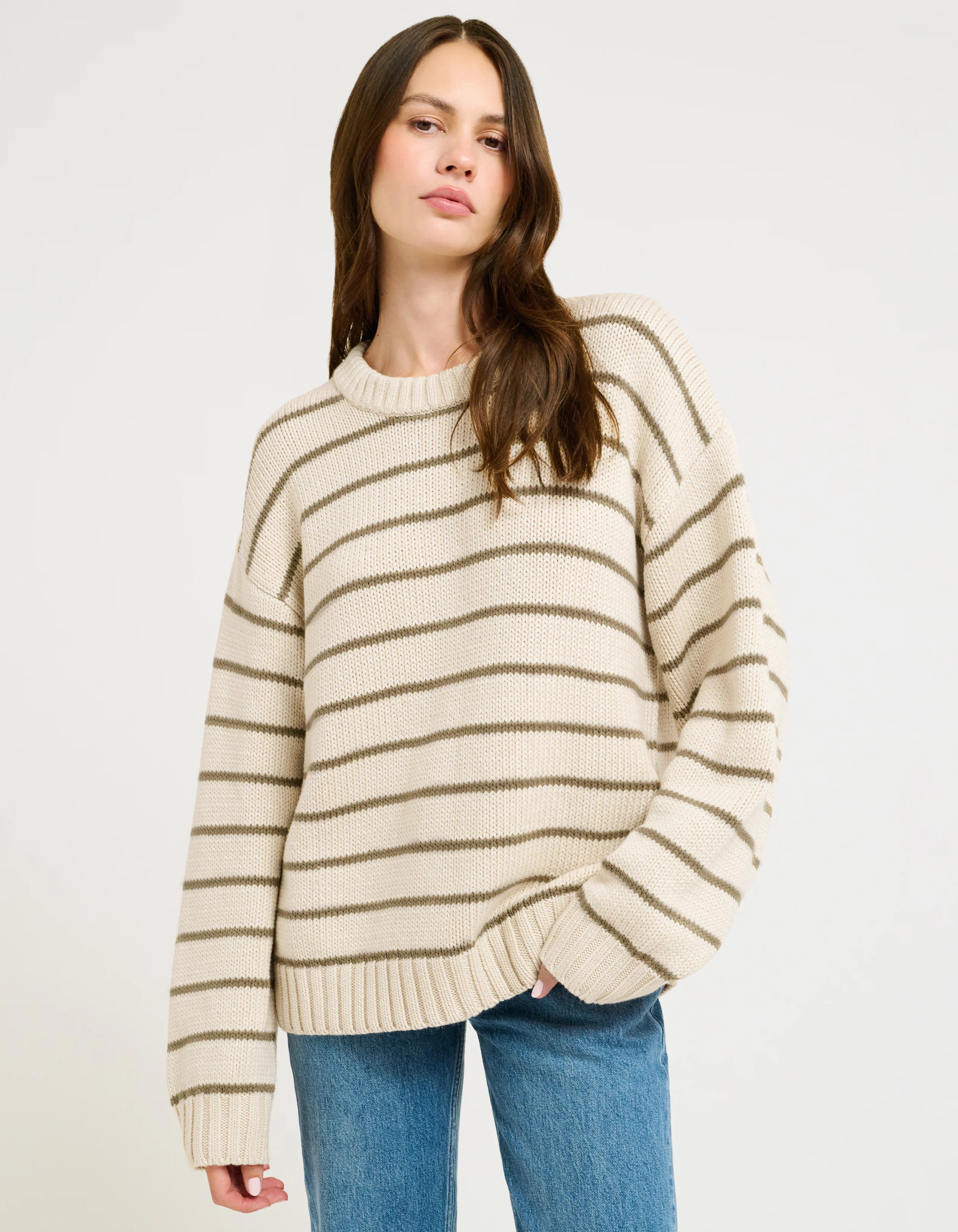 Bayside Sweater | Sandbar Stripe | Rumored