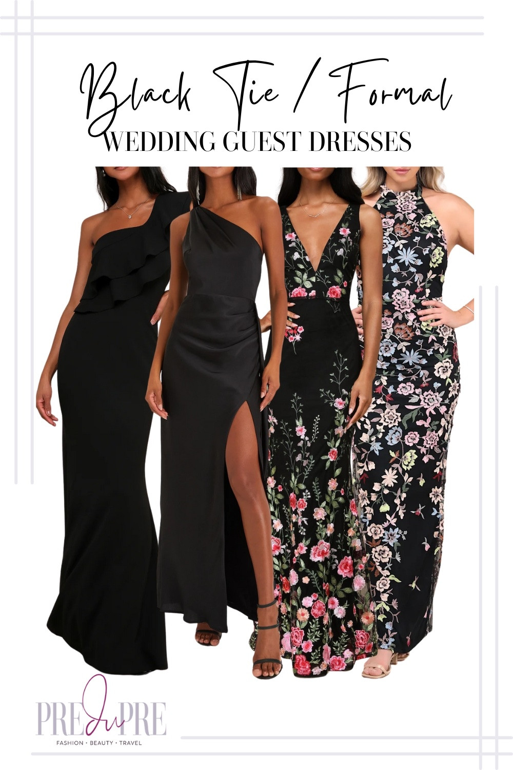🖤 Black-tie event coming up? These stunning formal wedding guest dresses are timeless, elegant, and perfect for making a statement. Whether you love classic satin or romantic florals, these Amazon finds have you covered!

✨ Which one is your favorite?
#WeddingGuestStyle #BlackTieFashion #AmazonFashion #ElegantStyle #EveningGlam

#LTKWedding #LTKFindsUnder100 #LTKParties