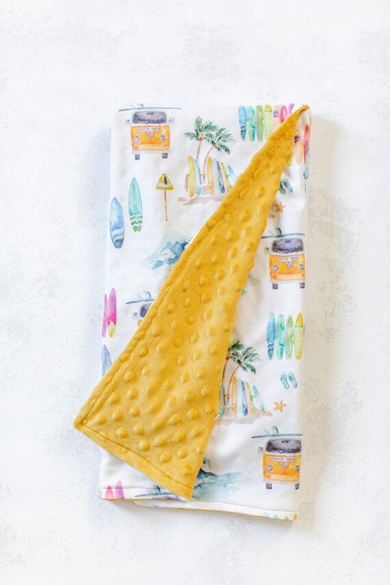 Surfer Baby Blanket I Beach Blanket | Etsy | Etsy (US)