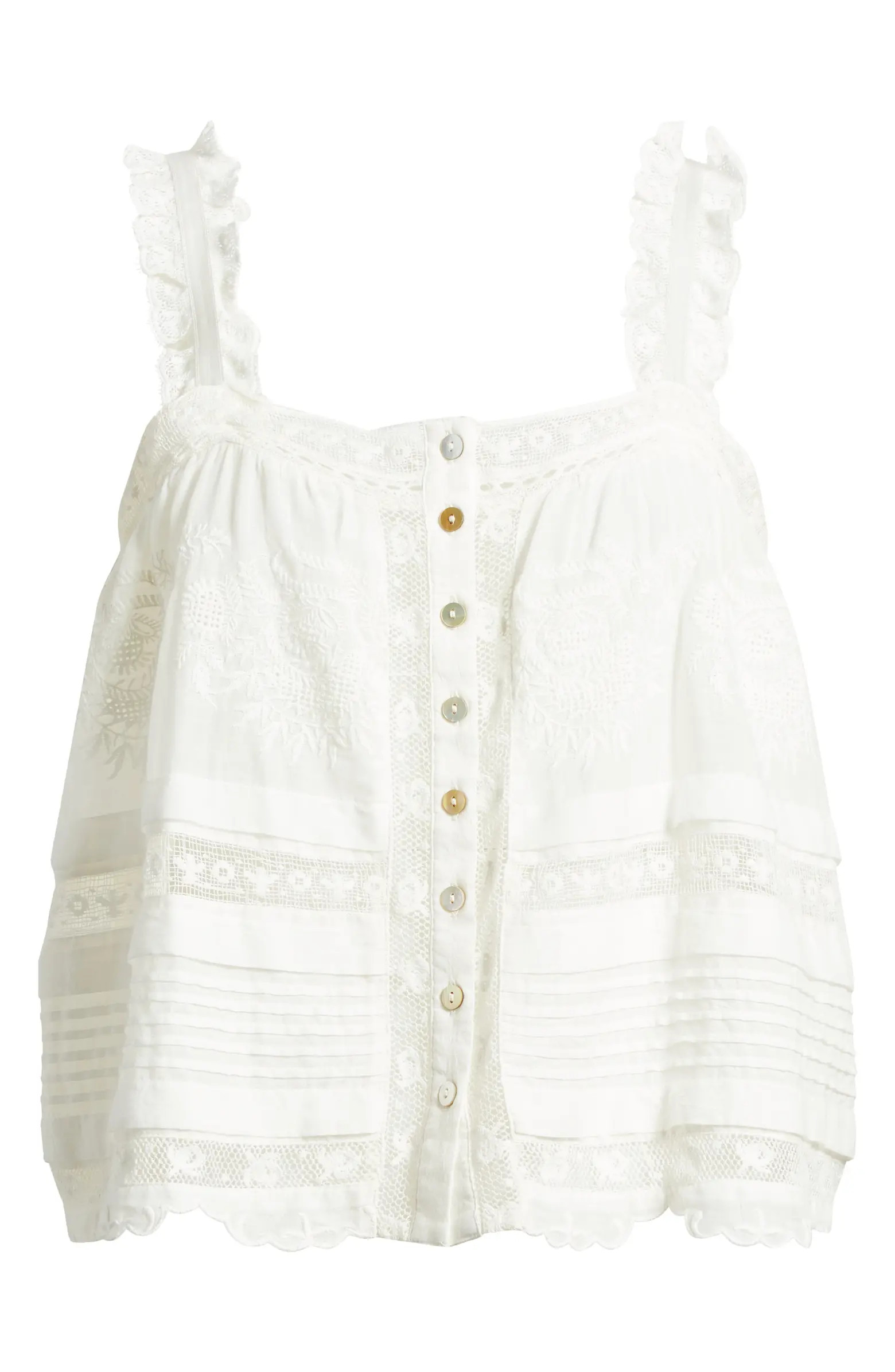 Sully Lace Sleeveless Top | Nordstrom