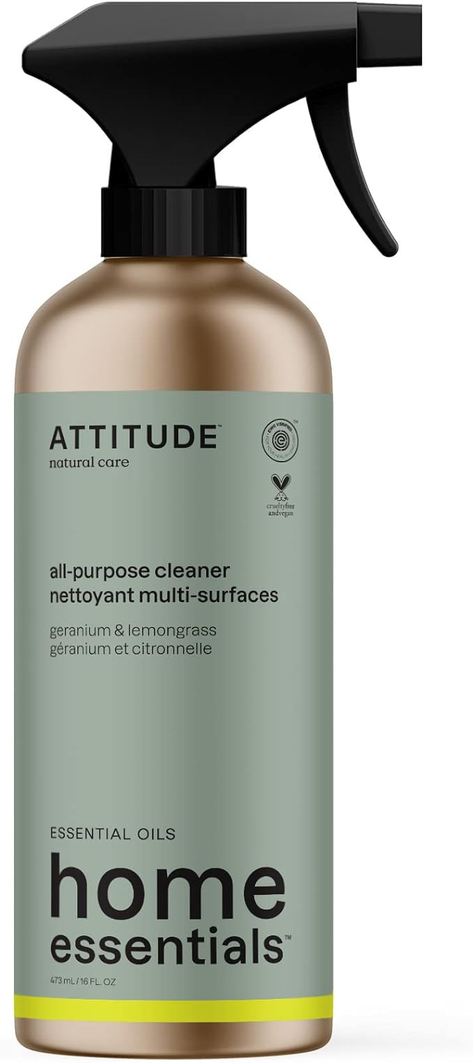 ATTITUDE Multi-Purpose Cleaner with Essential Oils, EWG Verified, Plant and Mineral-Based Ingredi... | Amazon (US)