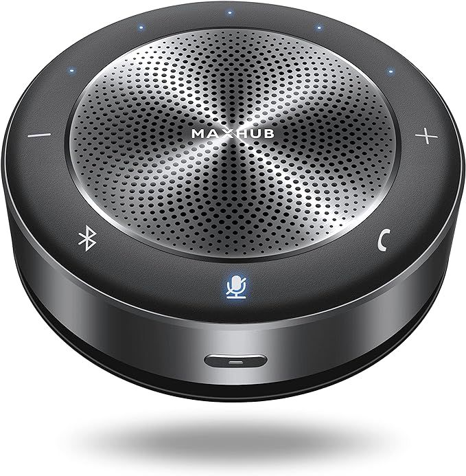 Enther & MAXHUB Bluetooth Speakerphone, Conference Microphone, Computer Speakers with Microphone,... | Amazon (US)