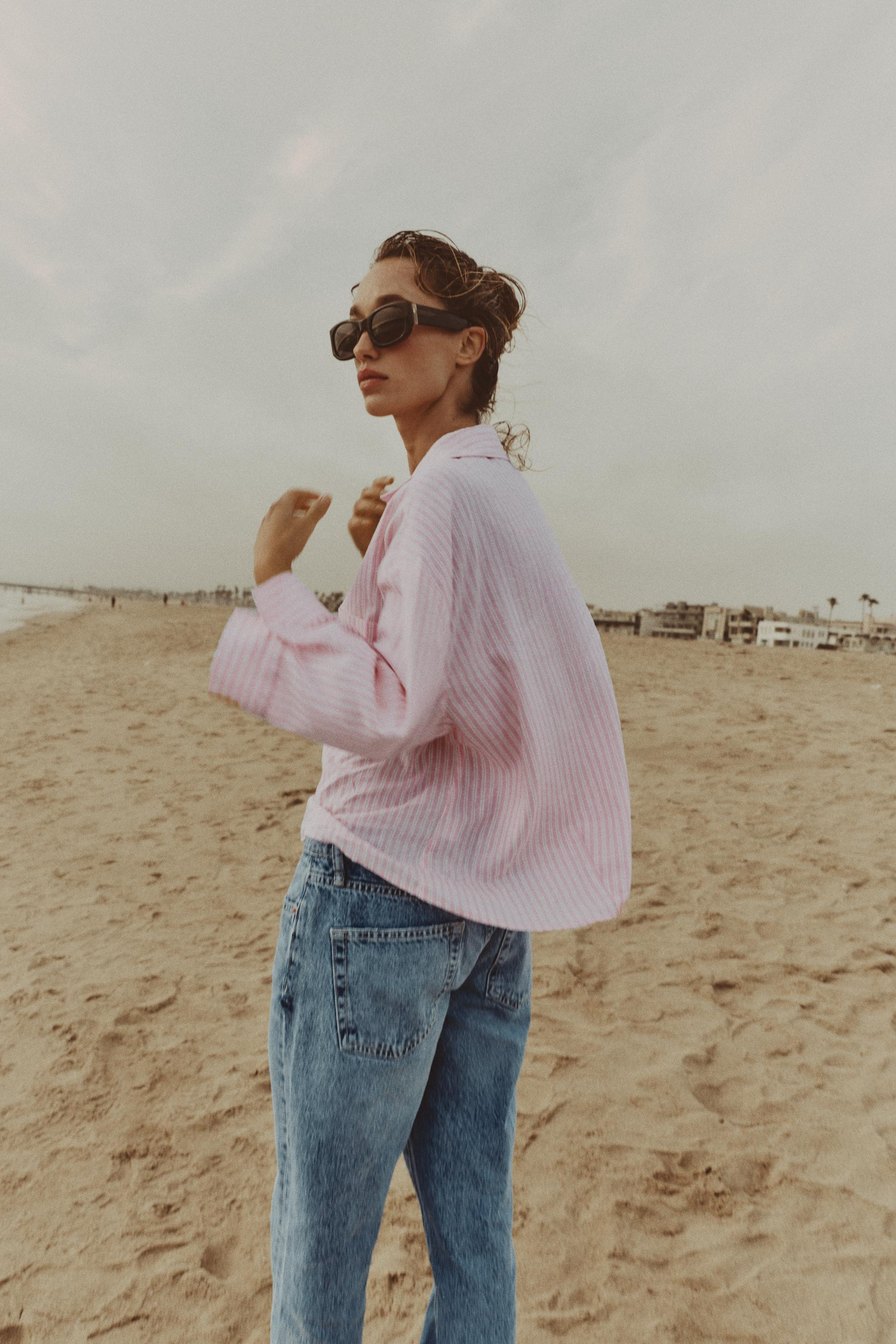 FLUID LINEN SHIRT | Zara US